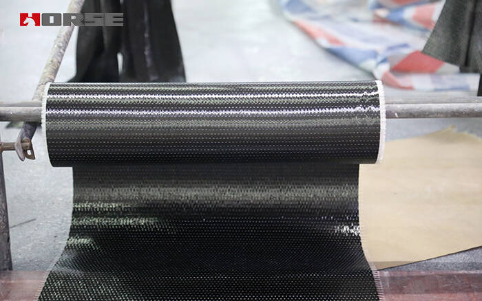 HM carbon fiber fabric for structural strengthening