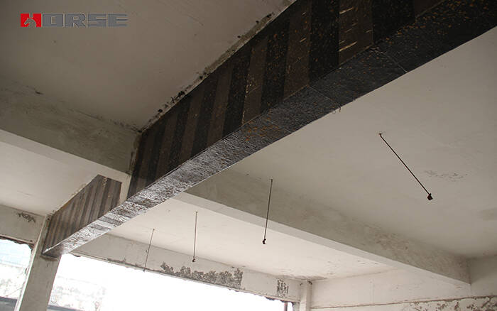 Carbon fiber fabric for structural strengthening