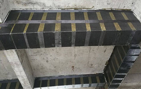 carbon fiber CFRP strengthening for beams