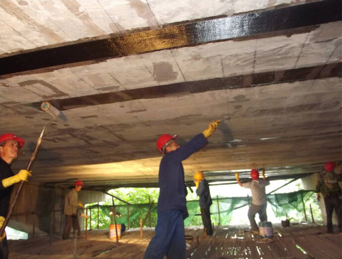 Maintenance and Reinforcement Project of Bridge With Carbon Fiber