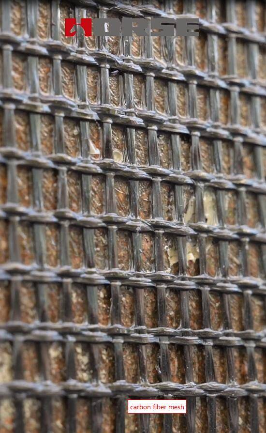 Carbon Fiber Mesh Repair of a Fire Damaged Bridge