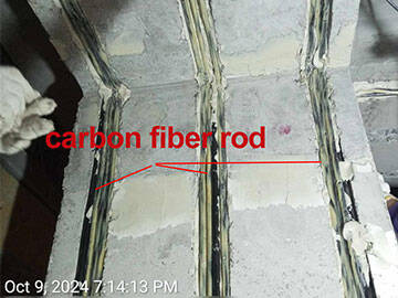 Carbon Fiber Rods Strengthen Insufficiently RC Columns Reinforcement 