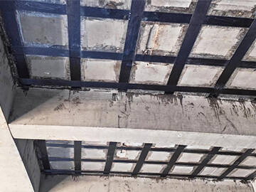 Improve the Load Capacity of Concrete Slab by FRP Composite Strengthening